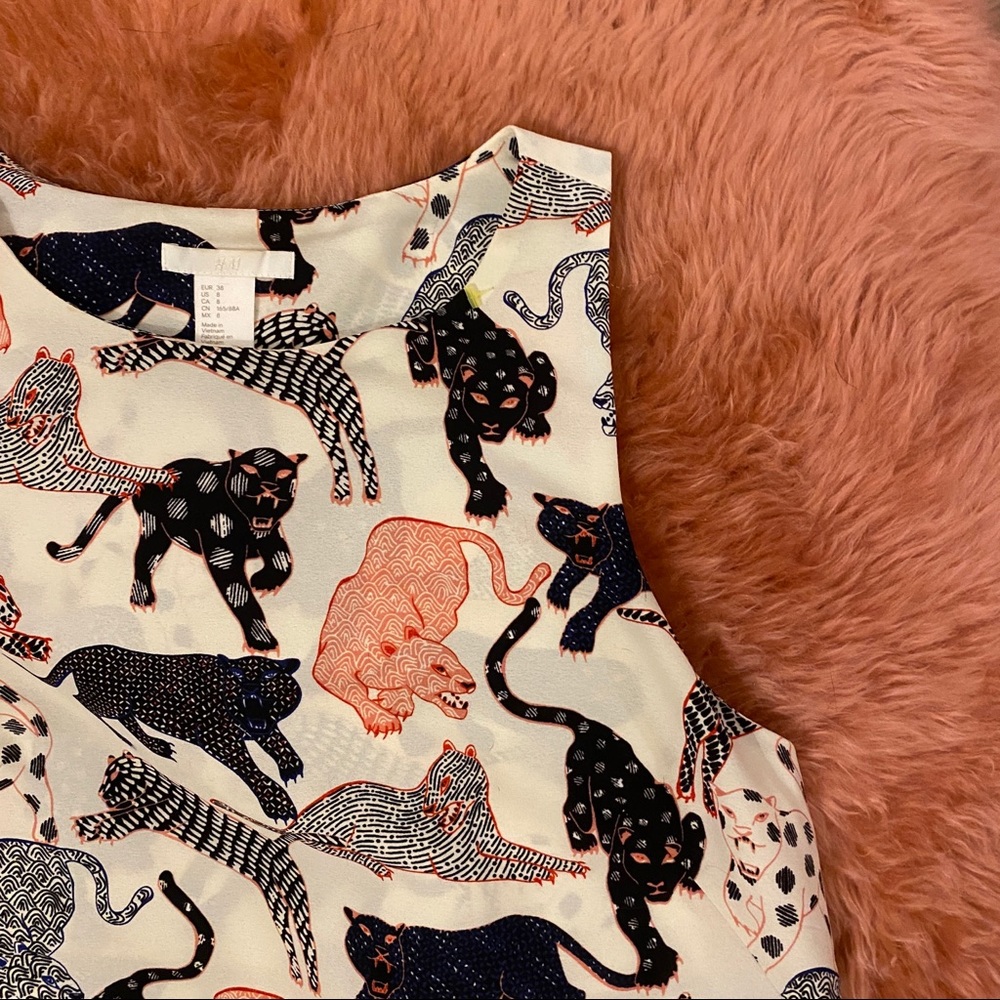 Jungle Print H&M Shift Dress